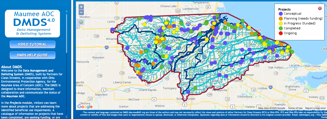 Data Management and Delisting System
<p>A great tool for keeping up with Maumee AOC restoration project work!</p>