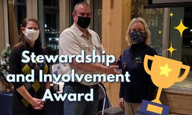 Jamie Kochensparger wins Annual Award for Stewardship and Involvement