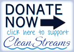 Support Clean Streams, Donate and Become our Partner